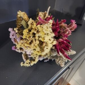 Real Dried Flower Bouquet.